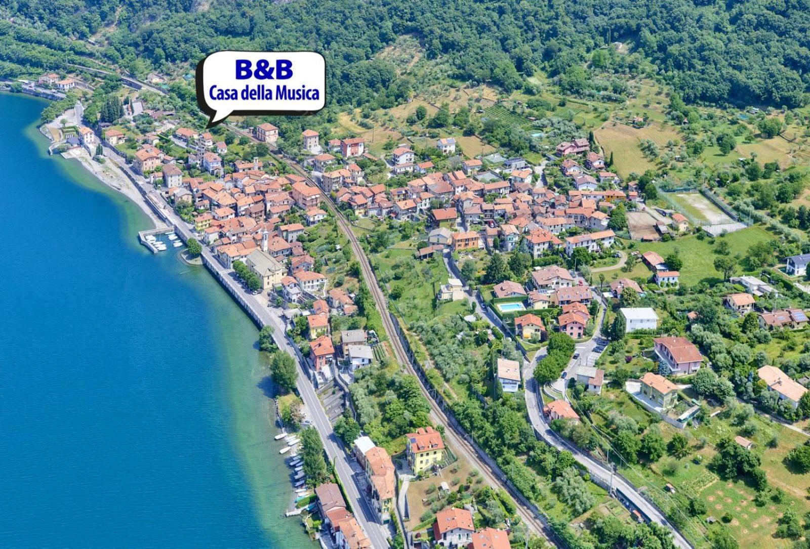 B&B-Foresteria Casa Della Musica Lake Como Mandello del Lario Exterior foto